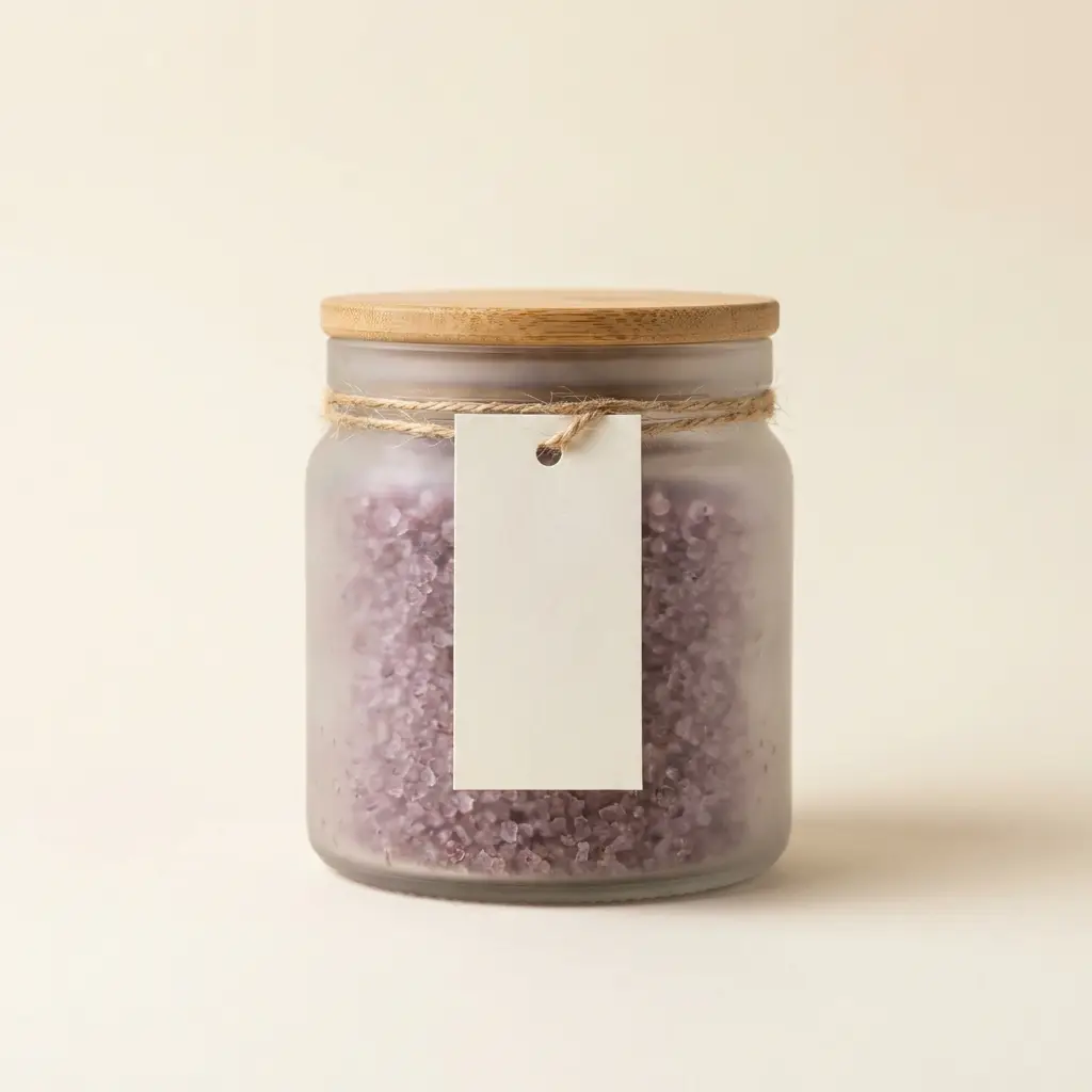 Mineral Salt Body Scrub - Lavender 500g